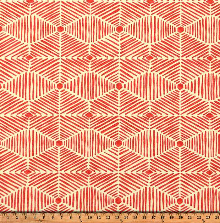 Premier Prints Heni Salmon / Natural Slub Multipurpose Fabric
