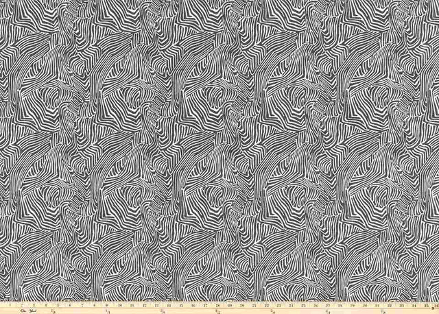 Premier Prints Icke Graphite Slub Canvas The Wild Things Collection Multipurpose Fabric
