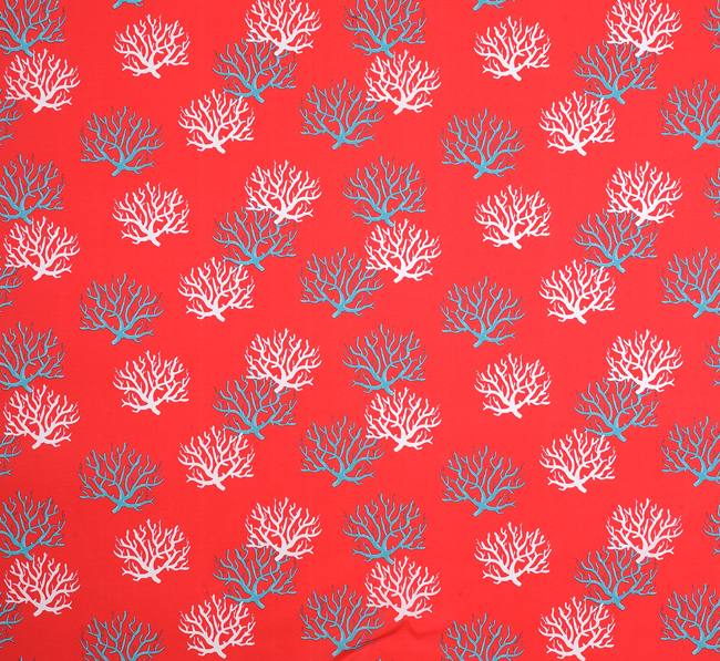 Sample of Premier Prints Isadella Calypso Upholstery Fabric