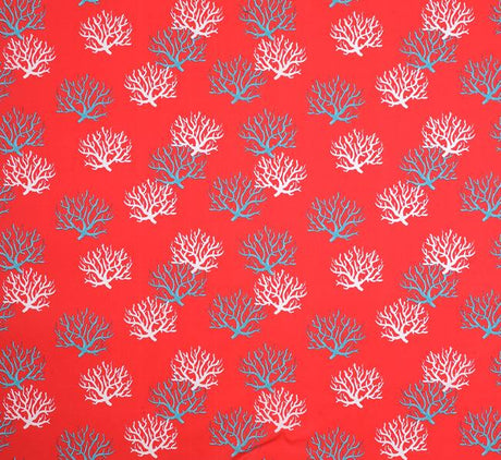 Sample of Premier Prints Isadella Calypso Upholstery Fabric