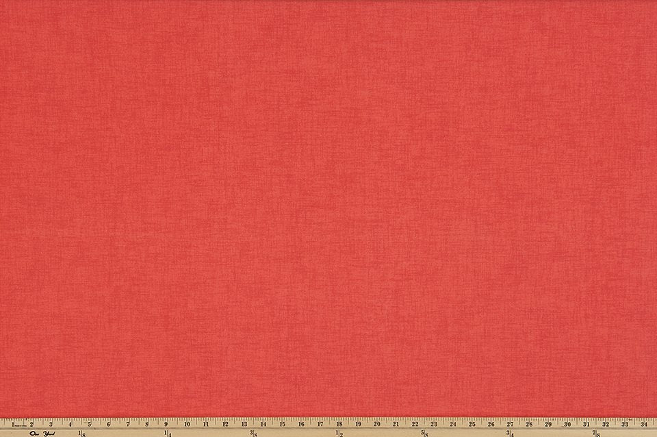 Sample of Premier Prints Jackson Indian Coral Upholstery Fabric