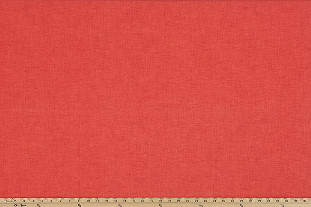 Sample of Premier Prints Jackson Indian Coral Upholstery Fabric