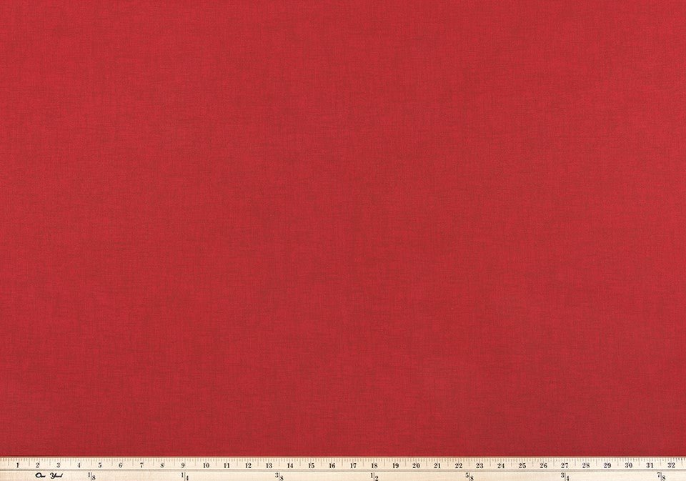 Sample of Premier Prints Jackson Rojo Upholstery Fabric