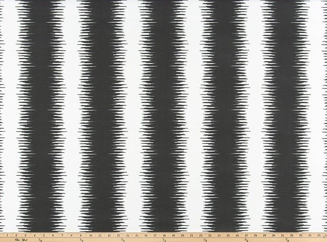 Sample of Premier Prints Jiri Falcon Grey Upholstery Fabric