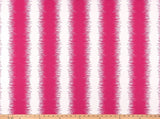 Sample of Premier Prints Jiri Jazz Pink Upholstery Fabric