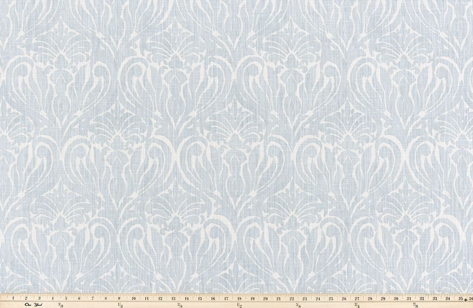 Premier Prints Joash Mineral Blue Slub Canvas The Wild Things Collection Multipurpose Fabric