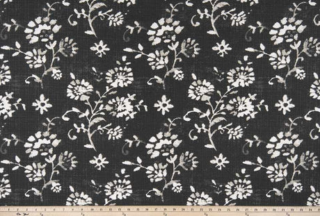 Sample of Premier Prints Lenore Matte / Luxe Polyester Serene Escape Collection Upholstery Fabric