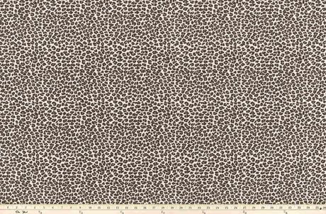 Premier Prints Leopard Topaz Slub Canvas The Wild Things Collection Multipurpose Fabric
