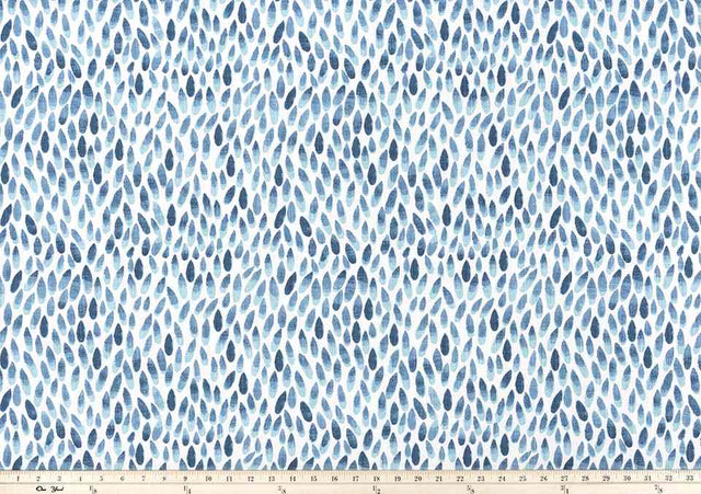 Premier Prints Lotus Italian Denim Slub Canvas Zen Nature Collection Multipurpose Fabric