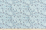 Sample of Premier Prints Lotus Italian Denim Upholstery Fabric