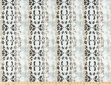 Sample of Premier Prints Mali Mineral Blue Upholstery Fabric