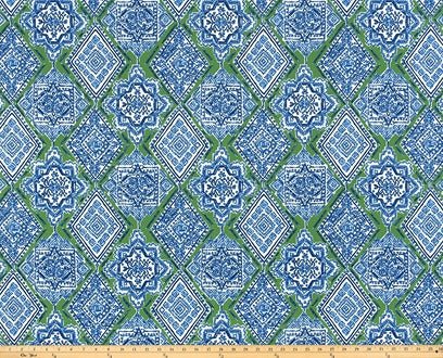 Sample of Premier Prints Milan Courtyard Upholstery Fabric