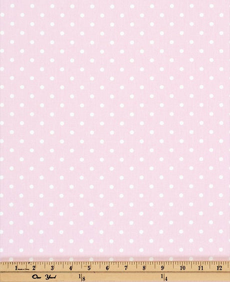 Premier Prints Mini Dot Bella White / Twill Premier Basics Collection Multipurpose Fabric