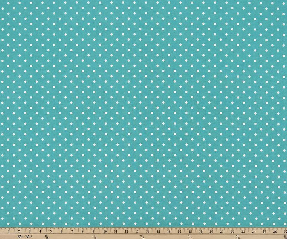 Sample of Premier Prints Mini Dot Ocean Upholstery Fabric