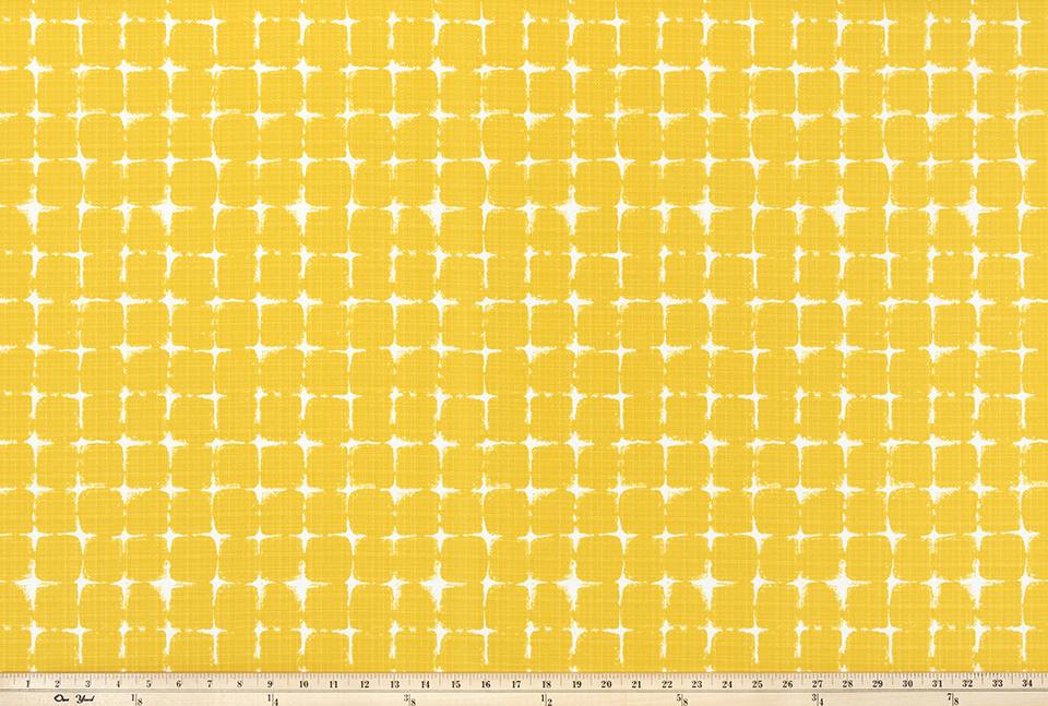 Sample of Premier Prints Neptune Pineapple / Luxe Polyester Upholstery Fabric
