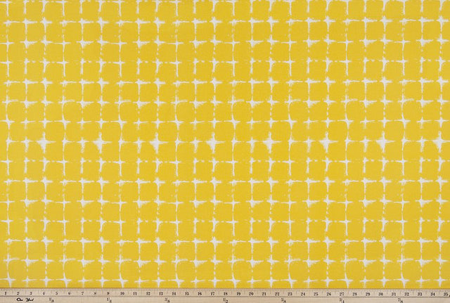 Sample of Premier Prints Neptune Pineapple / Polyester Boardwalk Outdoor Collection Upholstery Fabric