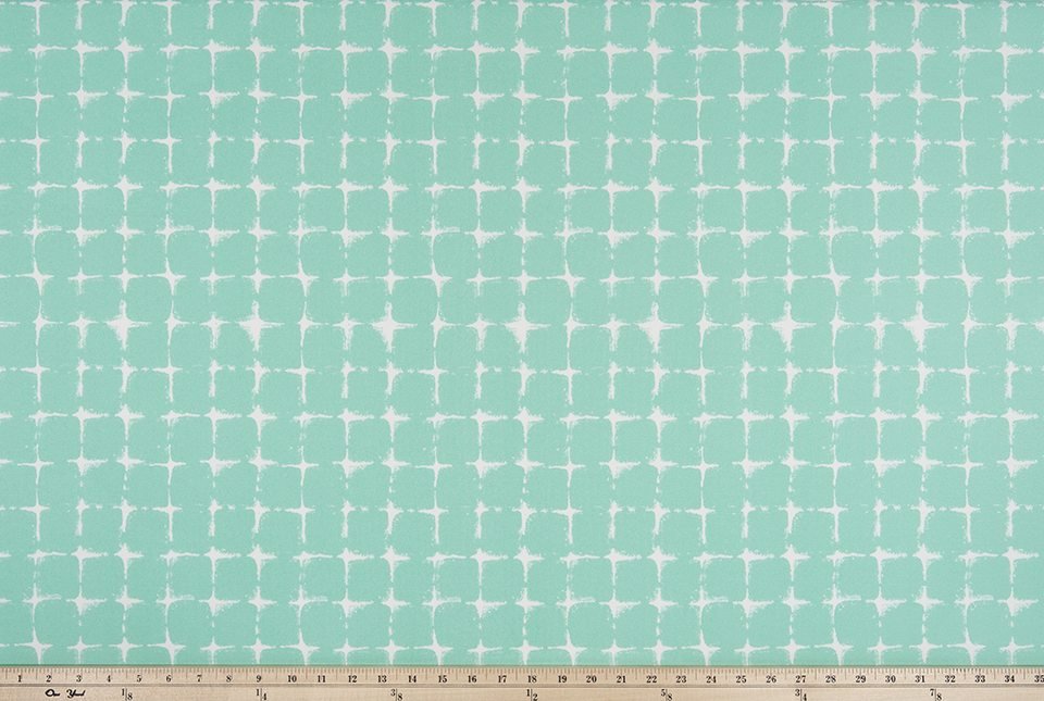 Sample of Premier Prints Neptune Surfside / Polyester Boardwalk Outdoor Collection Upholstery Fabric