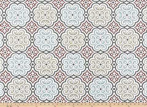 Sample of Premier Prints Nyle Farrow Upholstery Fabric