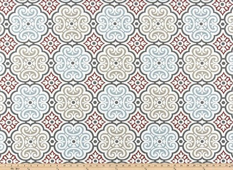 Sample of Premier Prints Nyle Farrow Upholstery Fabric