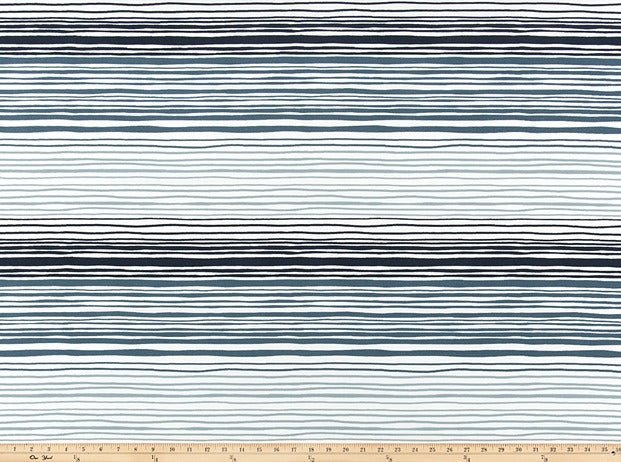 Sample of Premier Prints Ombre Passport Navy Upholstery Fabric