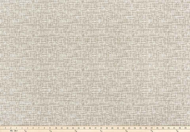 Sample of Premier Prints Palette Acorn Polyester Garden Retreat Outdoor Collection Upholstery Fabric