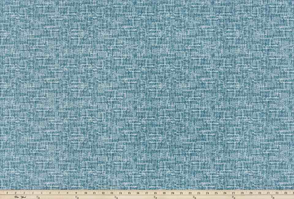 Sample of Premier Prints Palette Deep River Polyester Garden Retreat Outdoor Collection Upholstery Fabric