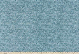Sample of Premier Prints Palette Deep River Polyester Garden Retreat Outdoor Collection Upholstery Fabric