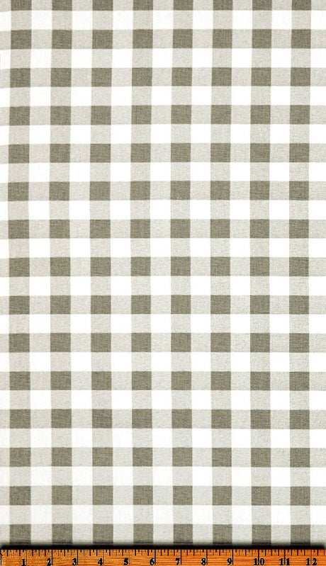 Premier Prints Plaid Storm Premier Basics Collection Multipurpose Fabric