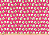 Sample of Premier Prints Plato Jazz Pink Upholstery Fabric
