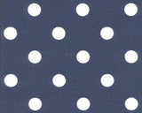 Premier Prints Polka Dot Blue / White Premier Basics Collection Multipurpose Fabric