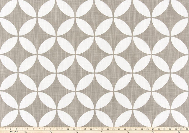 Premier Prints Radiant Ecru Slub Canvas Modern Farmhouse Collection Multipurpose Fabric