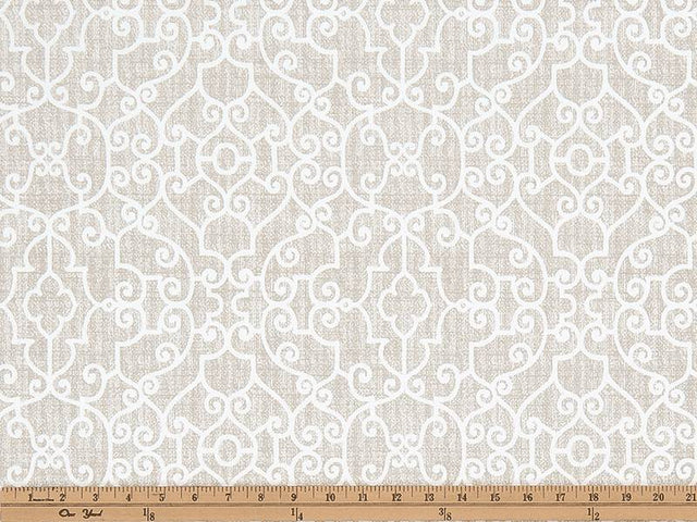 Sample of Premier Prints Ramey Beech Wood Upholstery Fabric