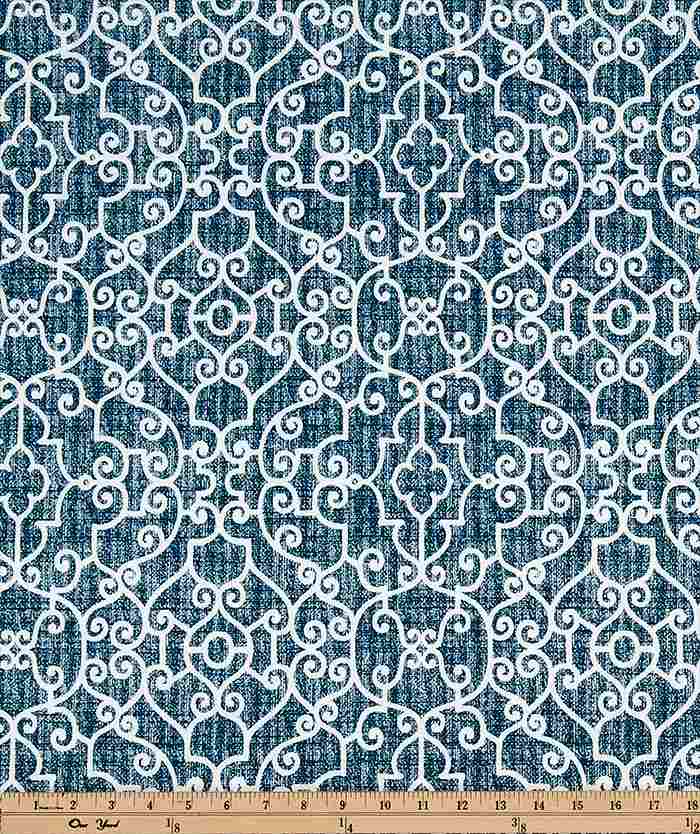 Sample of Premier Prints Ramey Oxford Upholstery Fabric