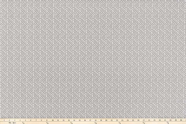 Sample of Premier Prints Riverbed Grey Polyester Garden Retreat Outdoor Collection Upholstery Fabric