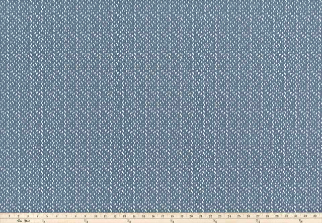 Sample of Premier Prints Riverbed Slate Blue Polyester Garden Retreat Outdoor Collection Upholstery Fabric