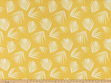 Sample of Premier Prints Shade Spice Yellow Upholstery Fabric