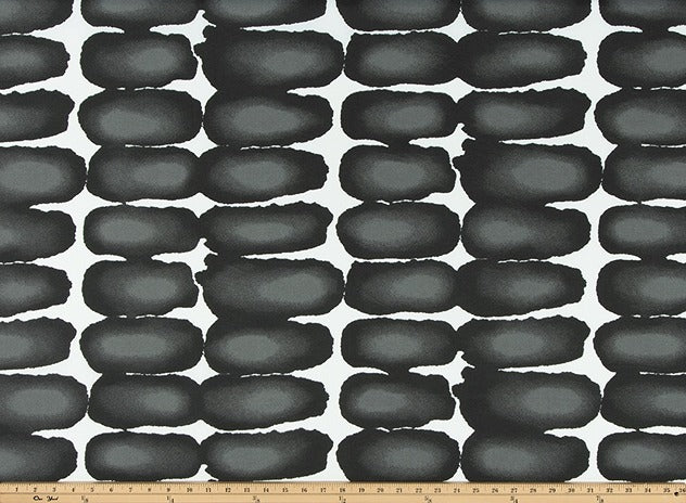 Sample of Premier Prints Shibori Dot Matte Upholstery Fabric