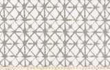 Sample of Premier Prints Shibori Net Acorn Luxe Polyester Garden Retreat Outdoor Collection Upholstery Fabric