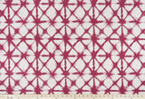 Premier Prints Shibori Net Raspberry / Flax Shibori Theory Collection Multipurpose Fabric