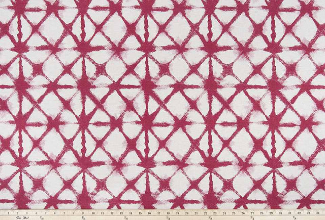 Premier Prints Shibori Net Raspberry / Flax Shibori Theory Collection Multipurpose Fabric