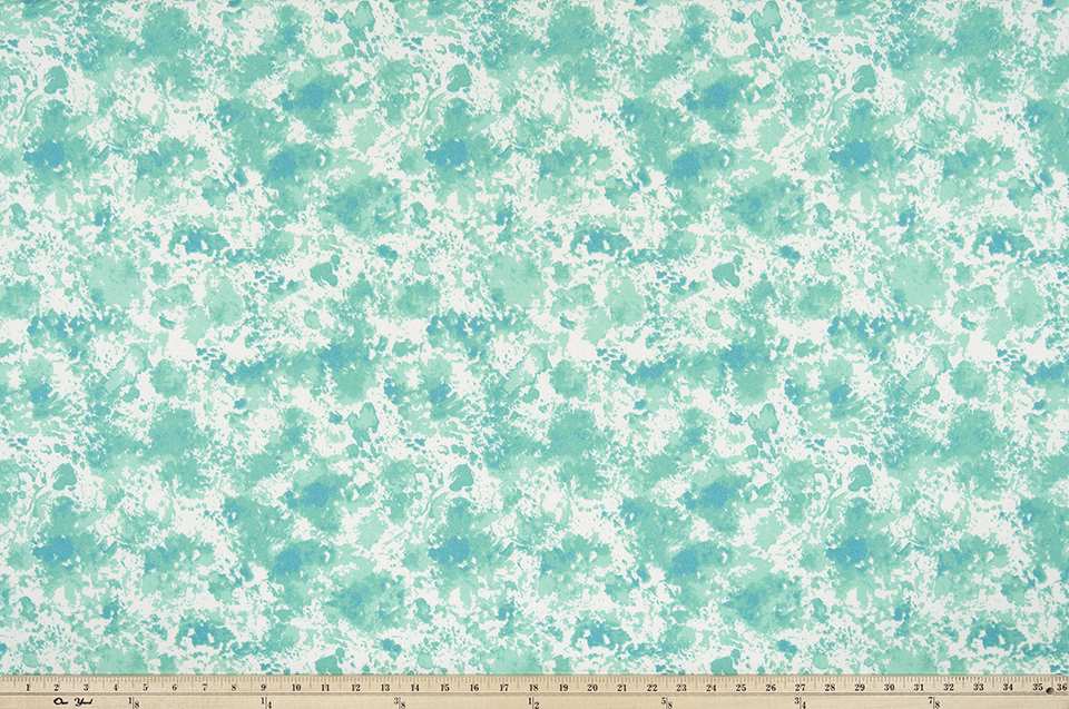 Sample of Premier Prints Shore Surfside / Polyester Boardwalk Outdoor Collection Upholstery Fabric