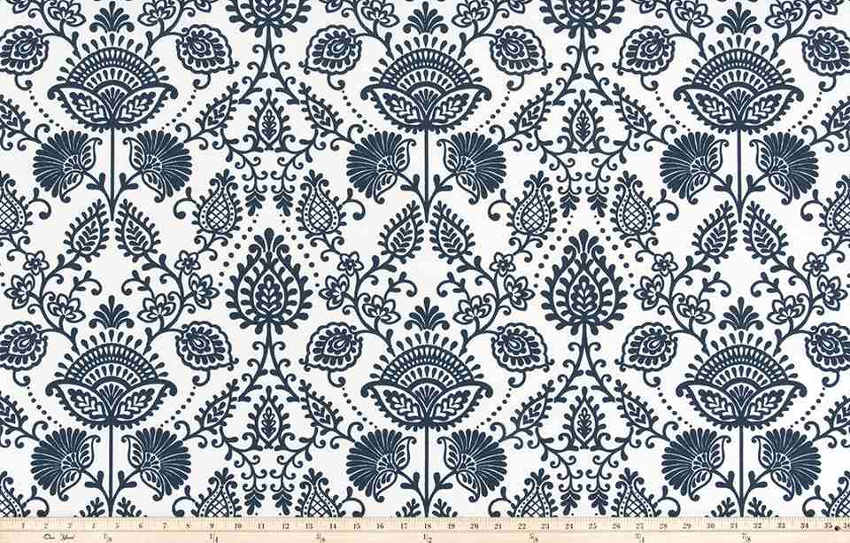 Sample of Premier Prints Silas Oxford Polyester Garden Retreat Outdoor Collection Upholstery Fabric