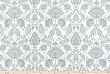 Sample of Premier Prints Silas Spa Polyester Garden Retreat Outdoor Collection Upholstery Fabric