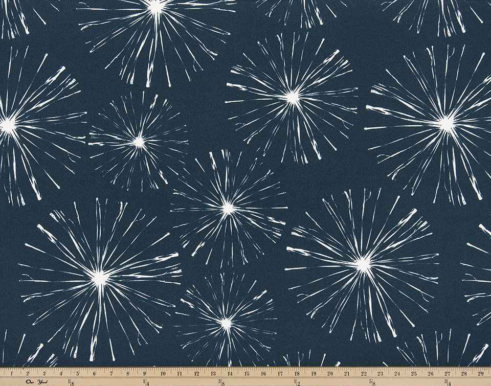 Sample of Premier Prints Sparks Oxford Upholstery Fabric