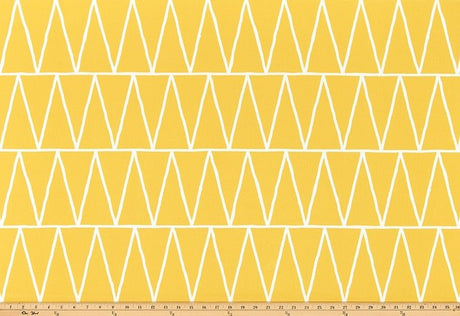 Sample of Premier Prints Terrain Spice Yellow Upholstery Fabric