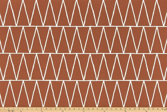 Sample of Premier Prints Terrain Sunstone Upholstery Fabric