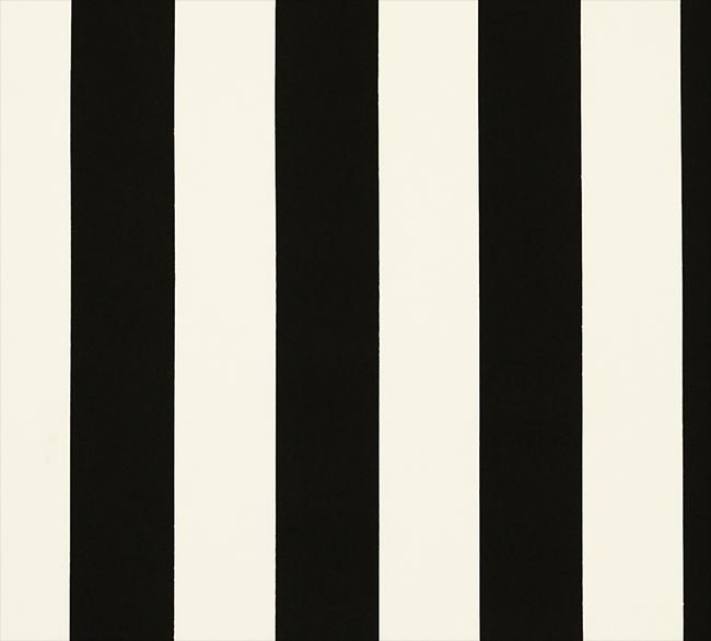 Sample of Premier Prints Vertical Black Upholstery Fabric