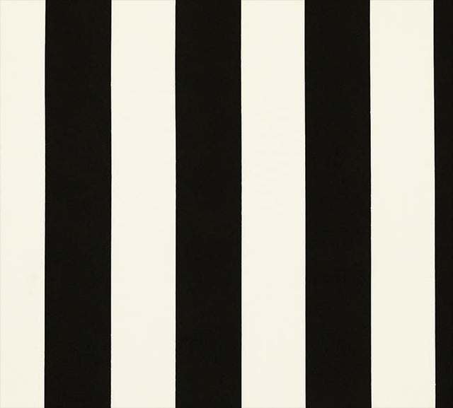 Sample of Premier Prints Vertical Black Upholstery Fabric