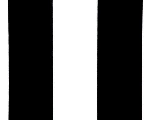 Premier Prints Vertical Black / White Premier Basics Collection Multipurpose Fabric