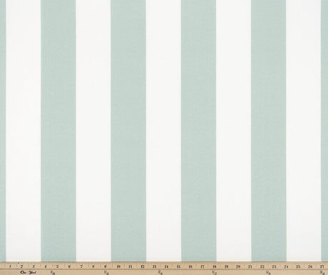 Sample of Premier Prints Vertical Blue Stone Upholstery Fabric